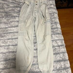 PacSun Light Wash Cargo Jeans